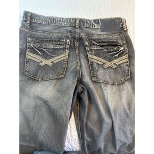 TK Axel Jeans Men's 36x30 Relaxed Straight Fit Gray‎ Denim